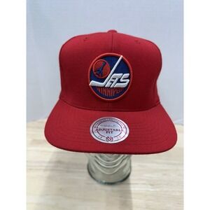 Winnipeg Jets Mitchell & Ness Vintage Hockey NHL Snapback Hat Cap